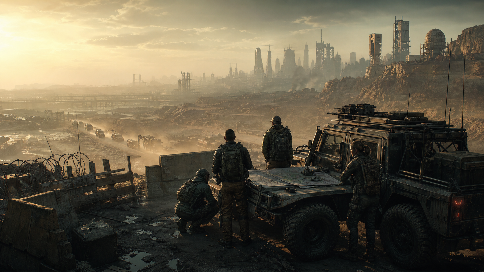 WARDOGS 的战场场景