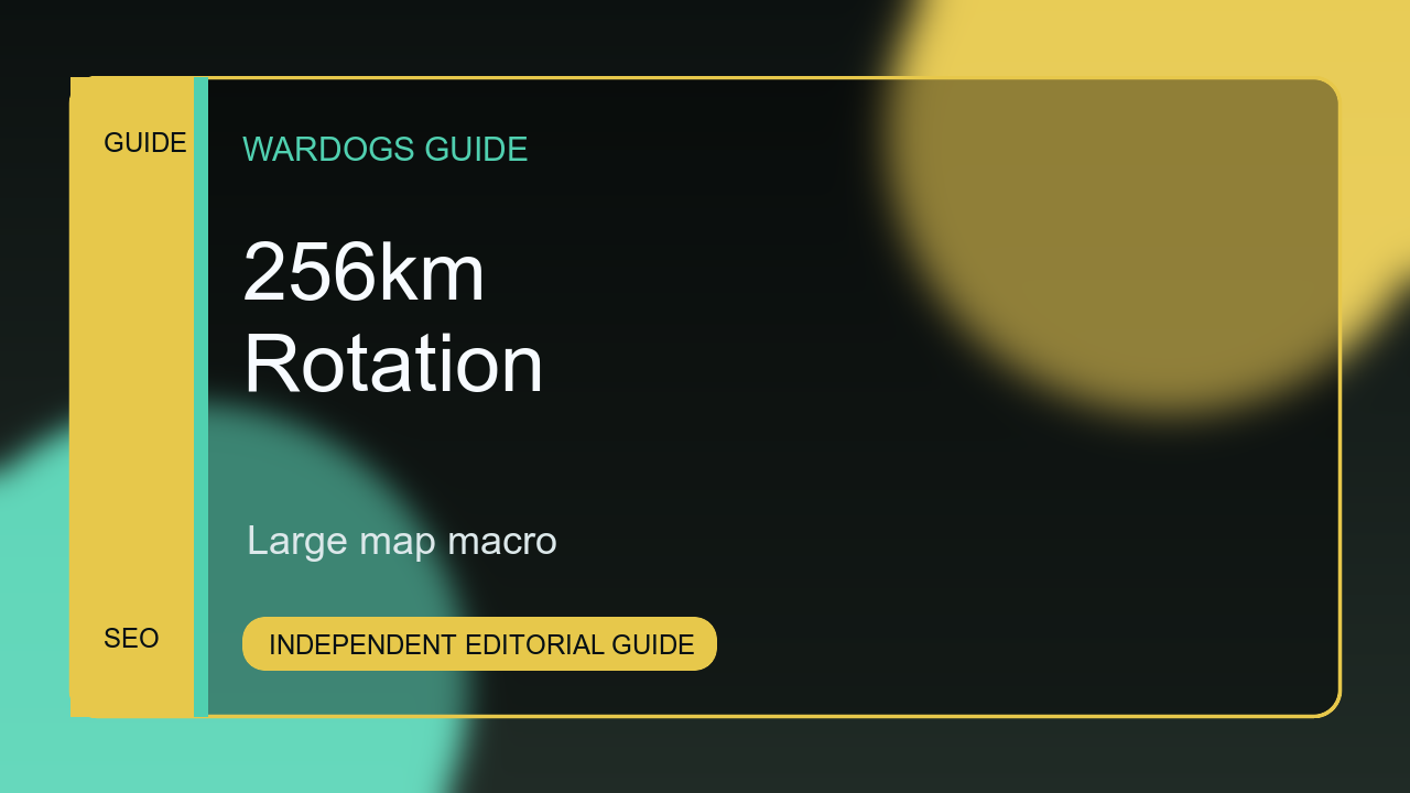 WARDOGS Large Map Rotation Guide: using the 256km battlefield without getting lost official WARDOGS footage still